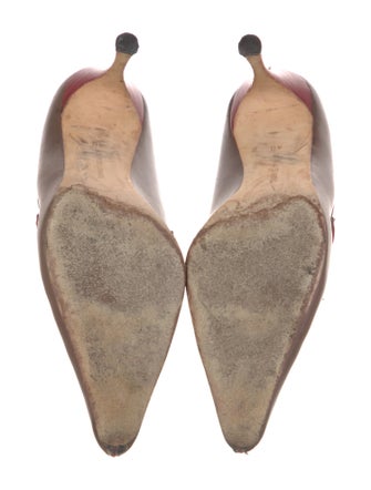 Manolo Blahnik Leather Pumps