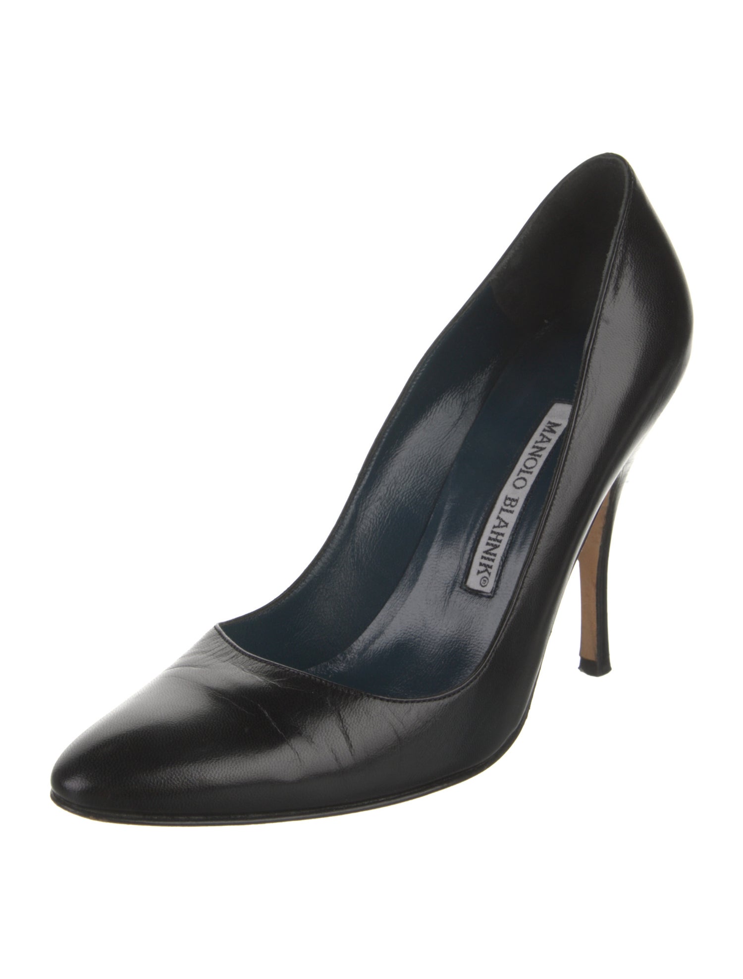 Manolo Blahnik Leather Pumps