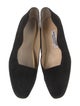 Manolo Blahnik Suede Flats