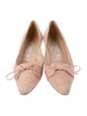 Manolo Blahnik Suede Bow Accents Pumps