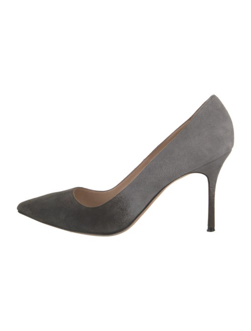 Manolo Blahnik Suede Pumps