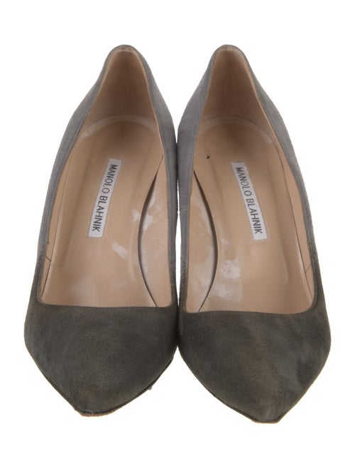 Manolo Blahnik Suede Pumps