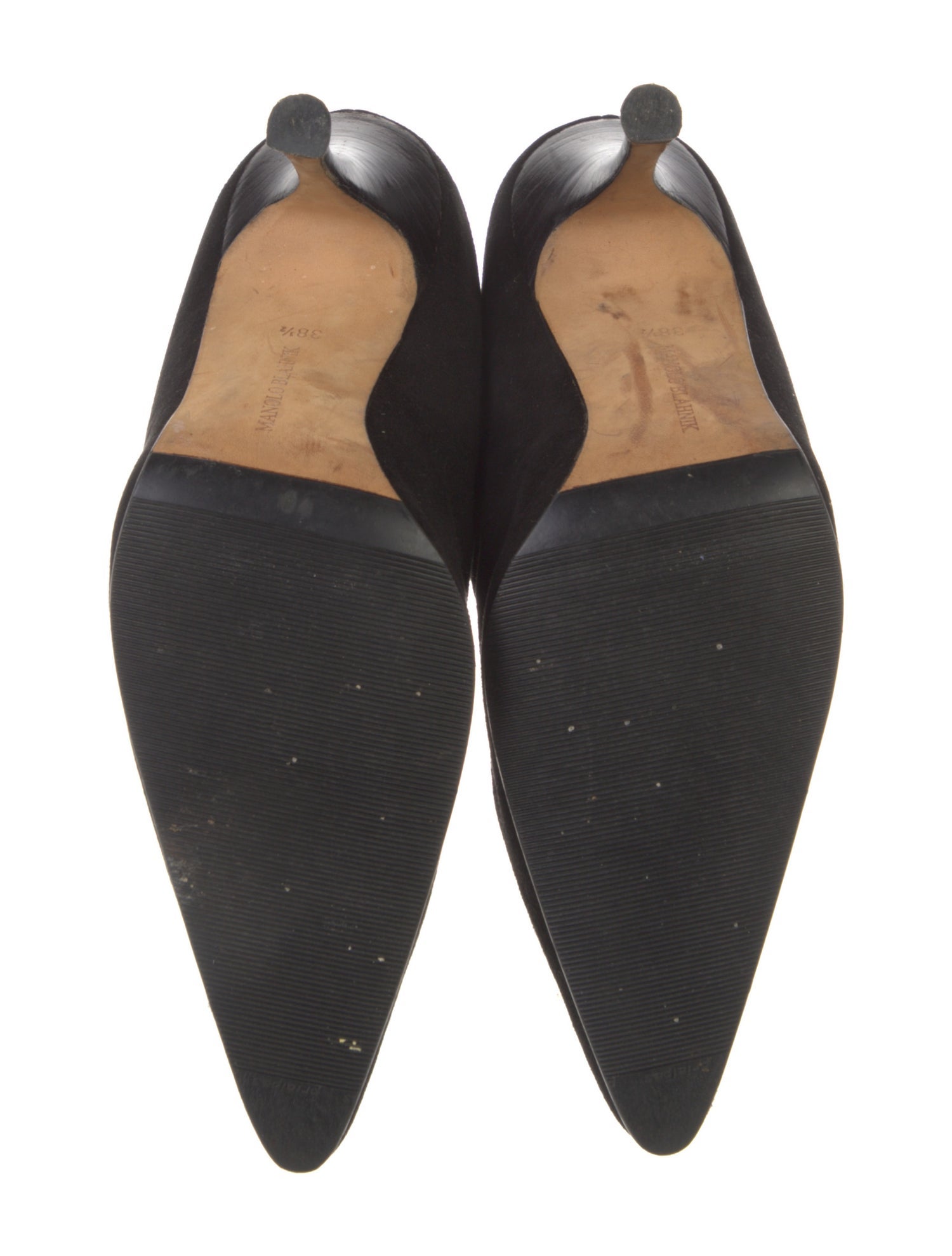 Manolo Blahnik Suede Sock Boots