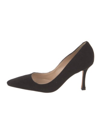 Manolo Blahnik Suede Pumps