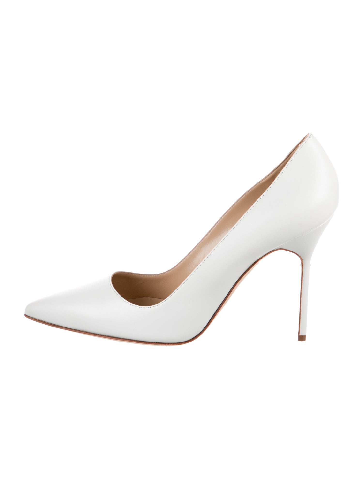 Manolo Blahnik Leather Pumps