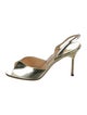 Manolo Blahnik Patent Leather Slingback Sandals