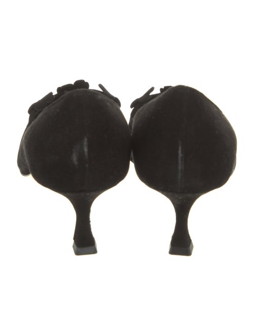 Manolo Blahnik Suede Pumps