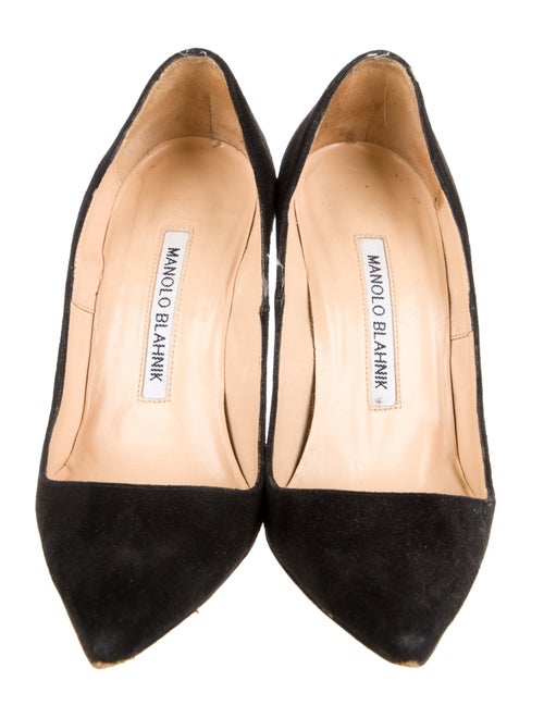 Manolo Blahnik Suede Pumps