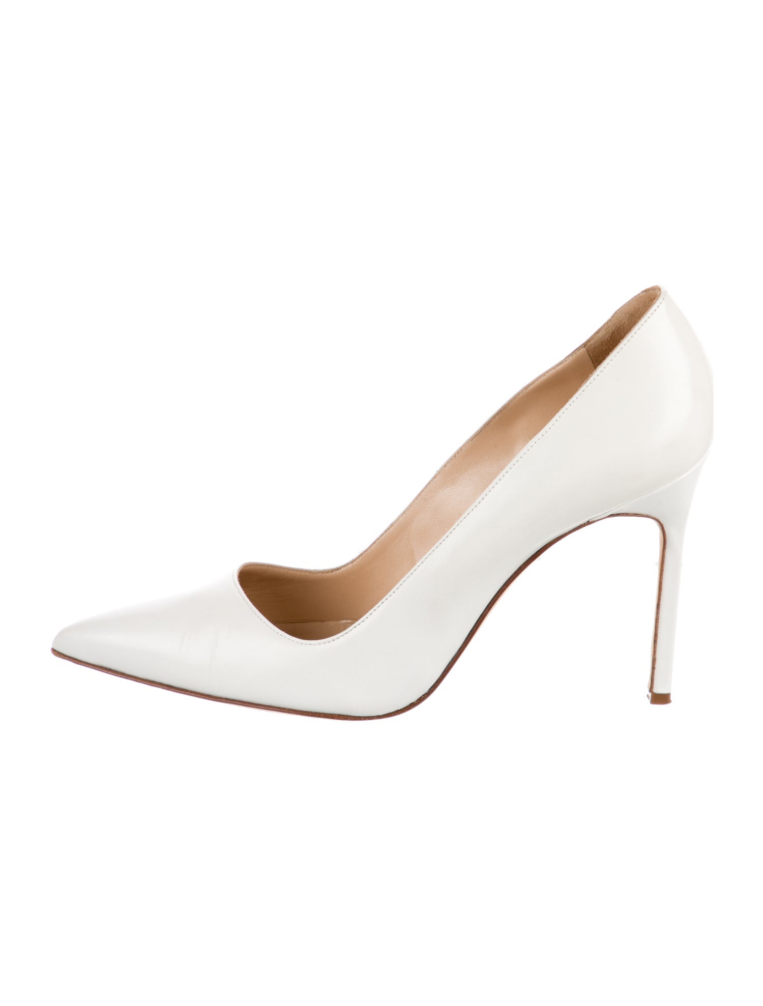 Manolo Blahnik Leather Pumps