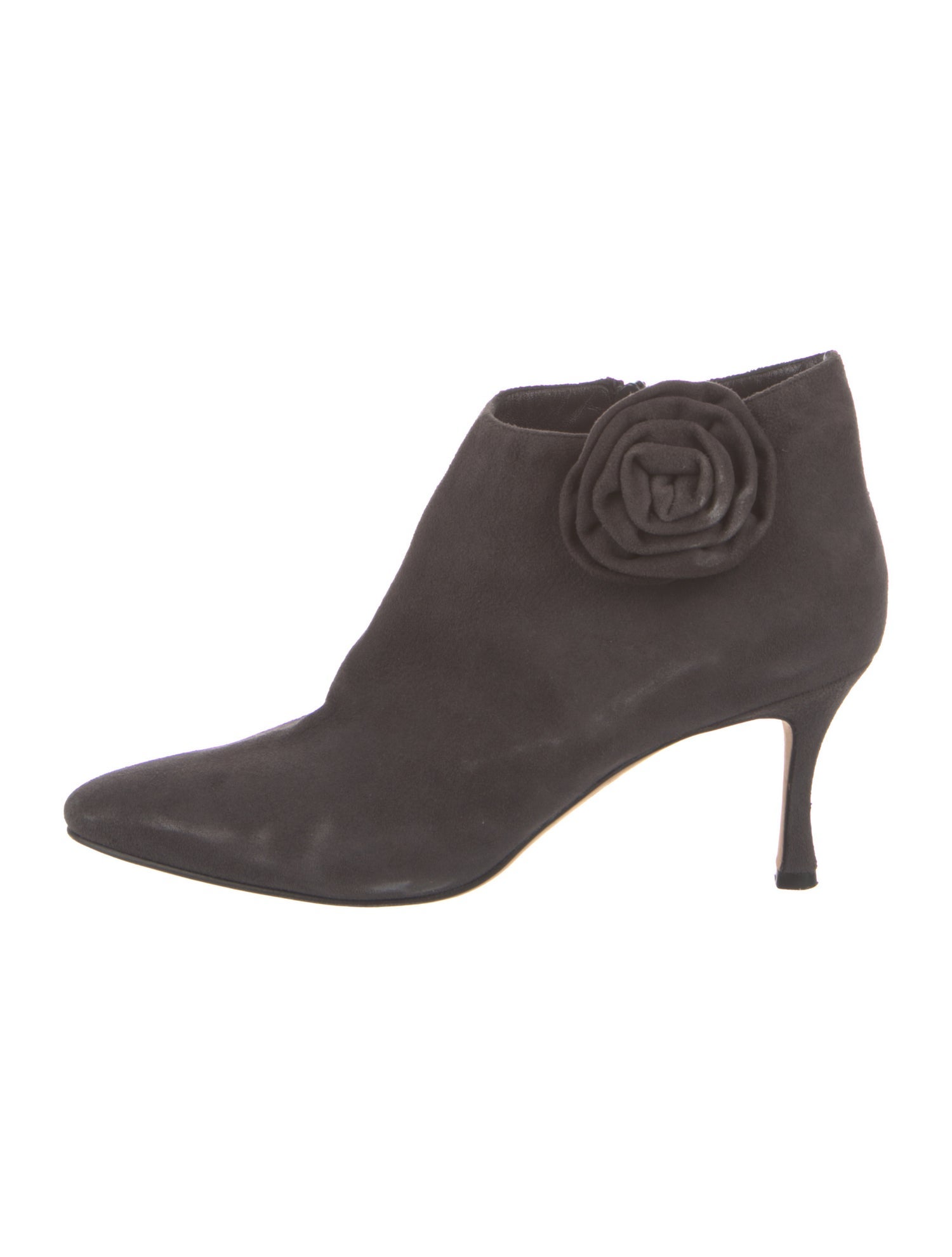 Manolo Blahnik Suede Boots