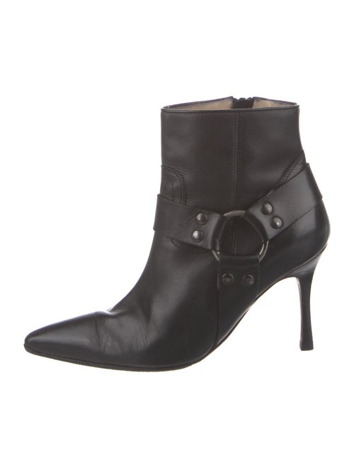 Manolo Blahnik Leather Western Boots