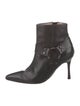 Manolo Blahnik Leather Western Boots