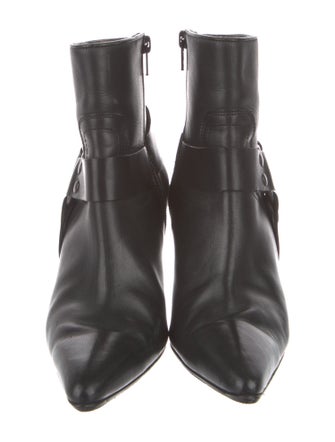 Manolo Blahnik Leather Western Boots