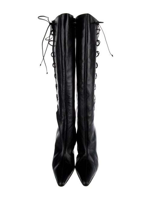 Manolo Blahnik Leather Boots