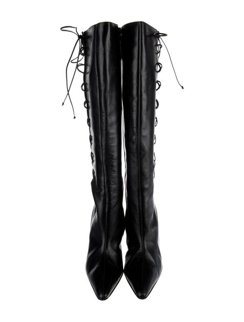 Manolo Blahnik Leather Boots