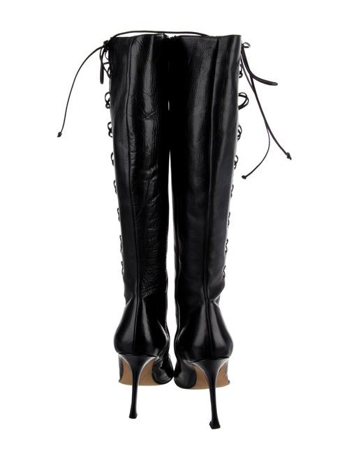 Manolo Blahnik Leather Boots