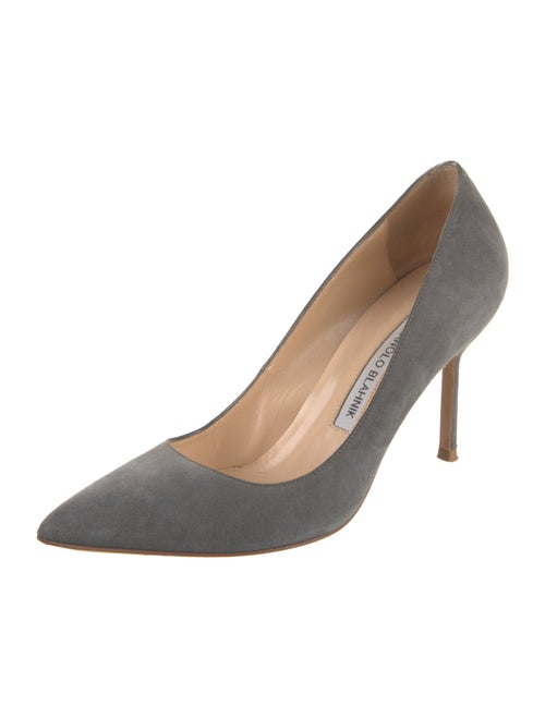 Manolo Blahnik Suede Pumps