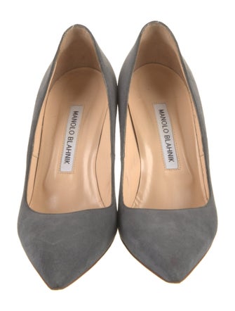 Manolo Blahnik Suede Pumps