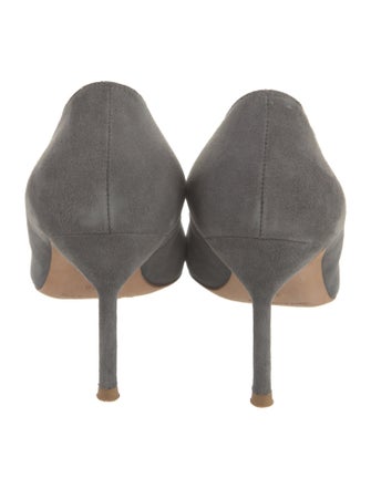 Manolo Blahnik Suede Pumps