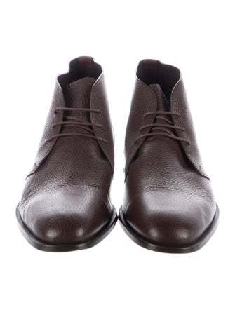 Manolo Blahnik Leather Oxfords