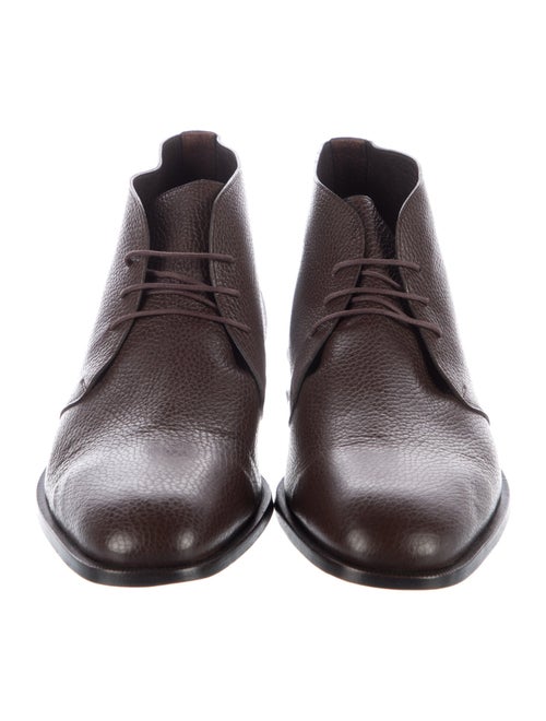 Manolo Blahnik Leather Oxfords