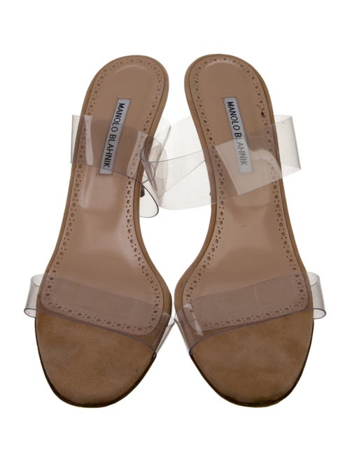 Manolo Blahnik PVC Slides