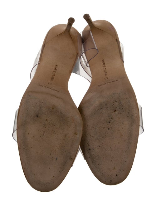 Manolo Blahnik PVC Slides