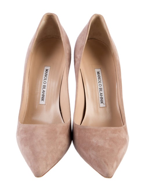Manolo Blahnik Suede Pumps