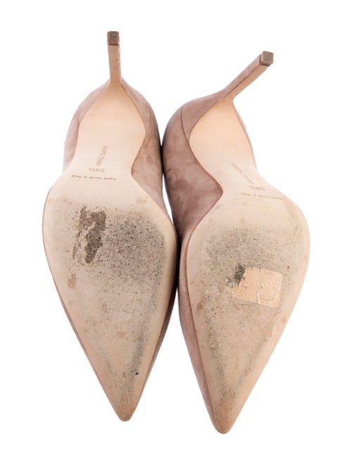 Manolo Blahnik Suede Pumps