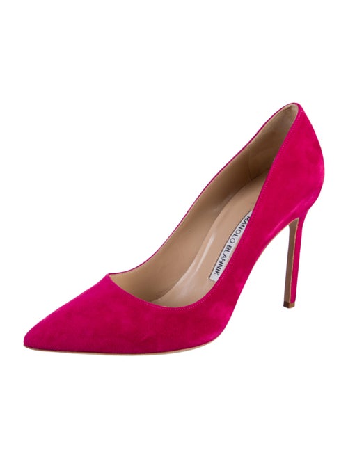 Manolo Blahnik Suede Pumps