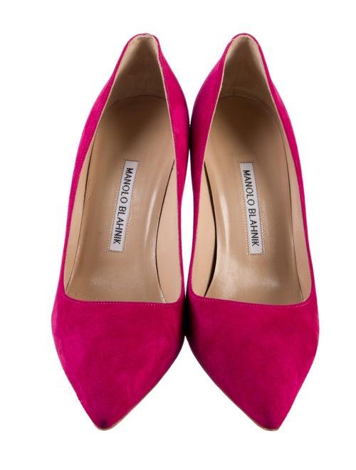 Manolo Blahnik Suede Pumps