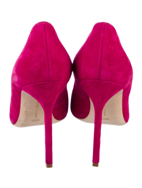 Manolo Blahnik Suede Pumps