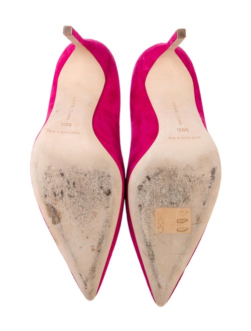 Manolo Blahnik Suede Pumps