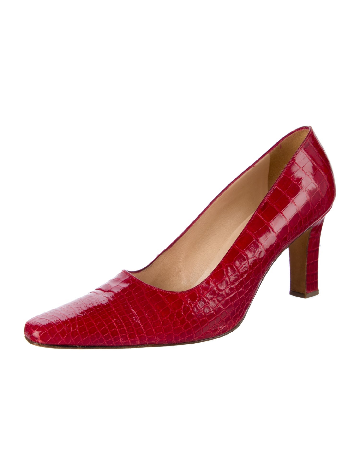 Manolo Blahnik Leather Pumps