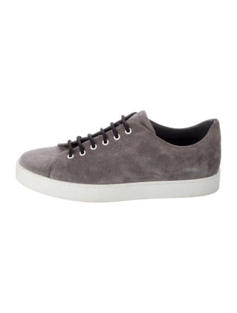 Manolo Blahnik Suede Sneakers
