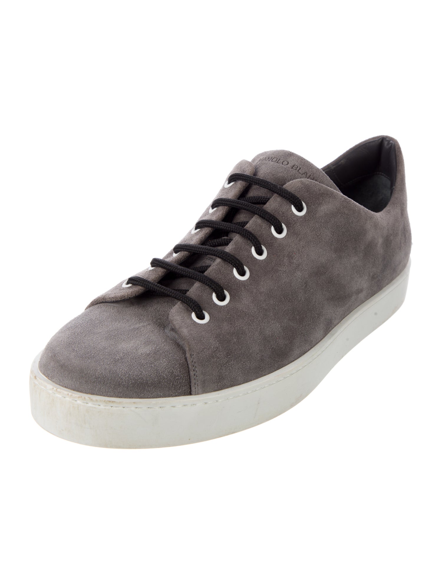 Manolo Blahnik Suede Sneakers
