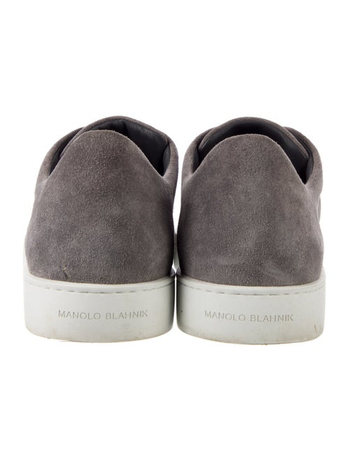 Manolo Blahnik Suede Sneakers
