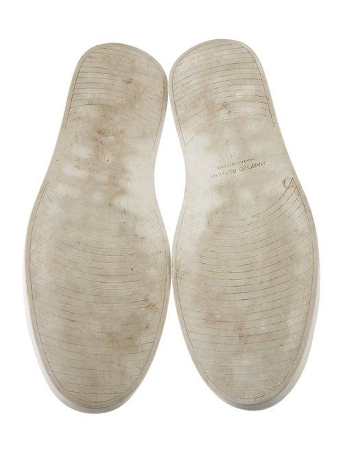 Manolo Blahnik Suede Sneakers