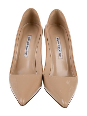 Manolo Blahnik Patent Leather Pumps