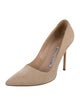 Manolo Blahnik Suede Pumps
