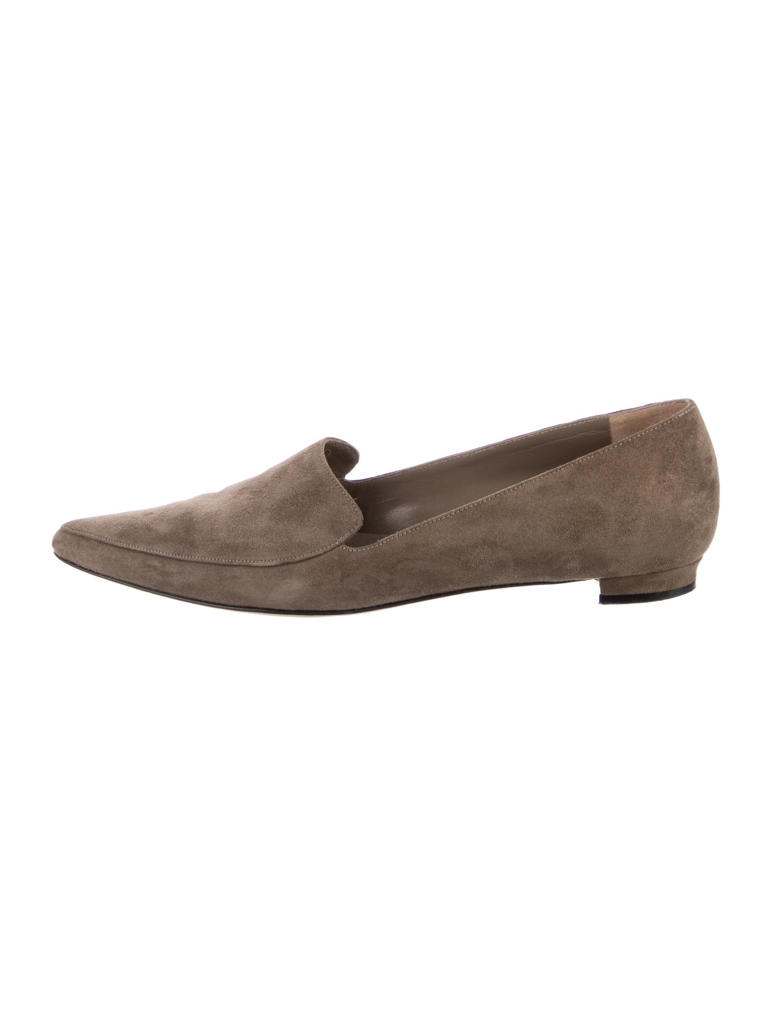 Manolo Blahnik Suede Loafers