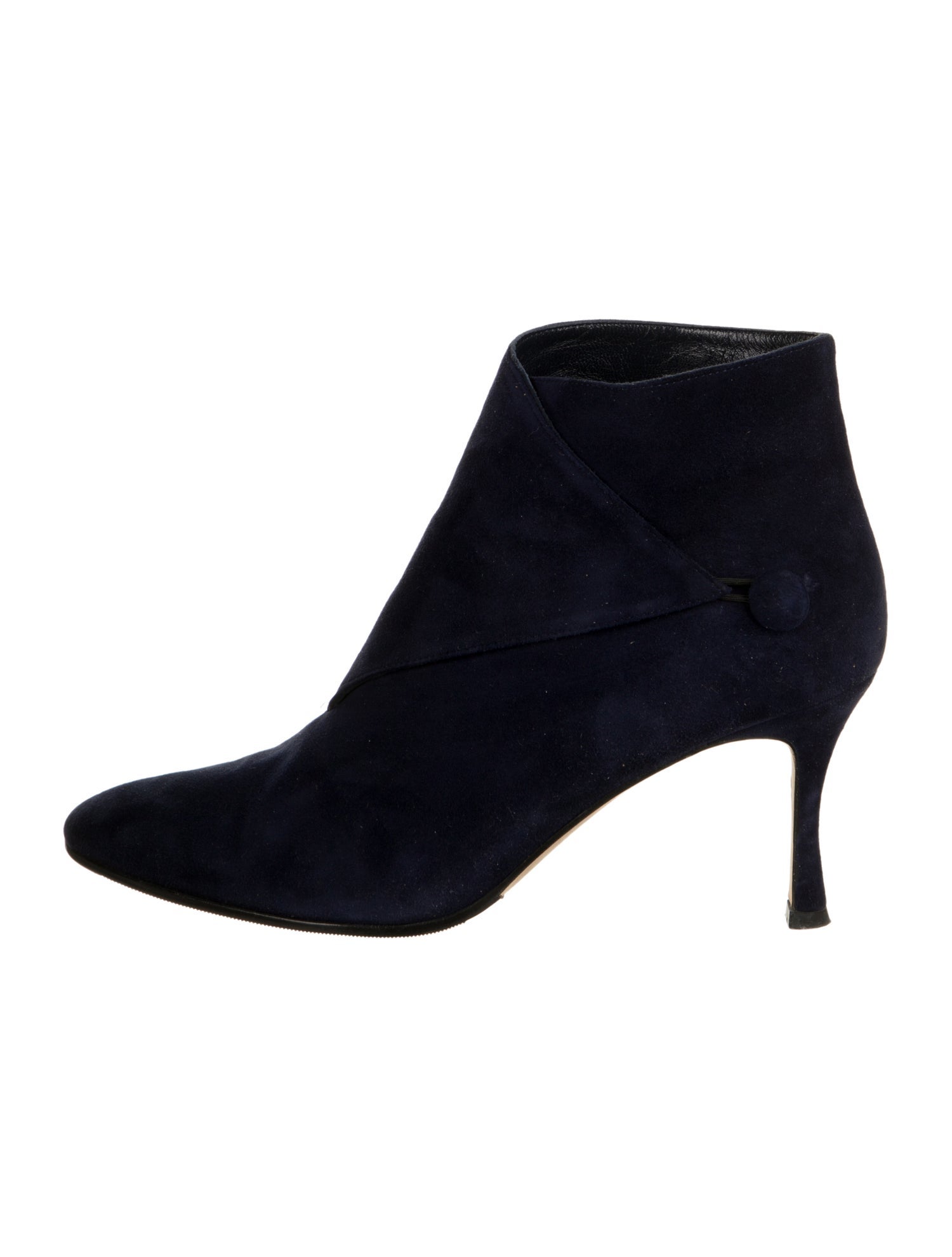 Manolo Blahnik Suede Boots