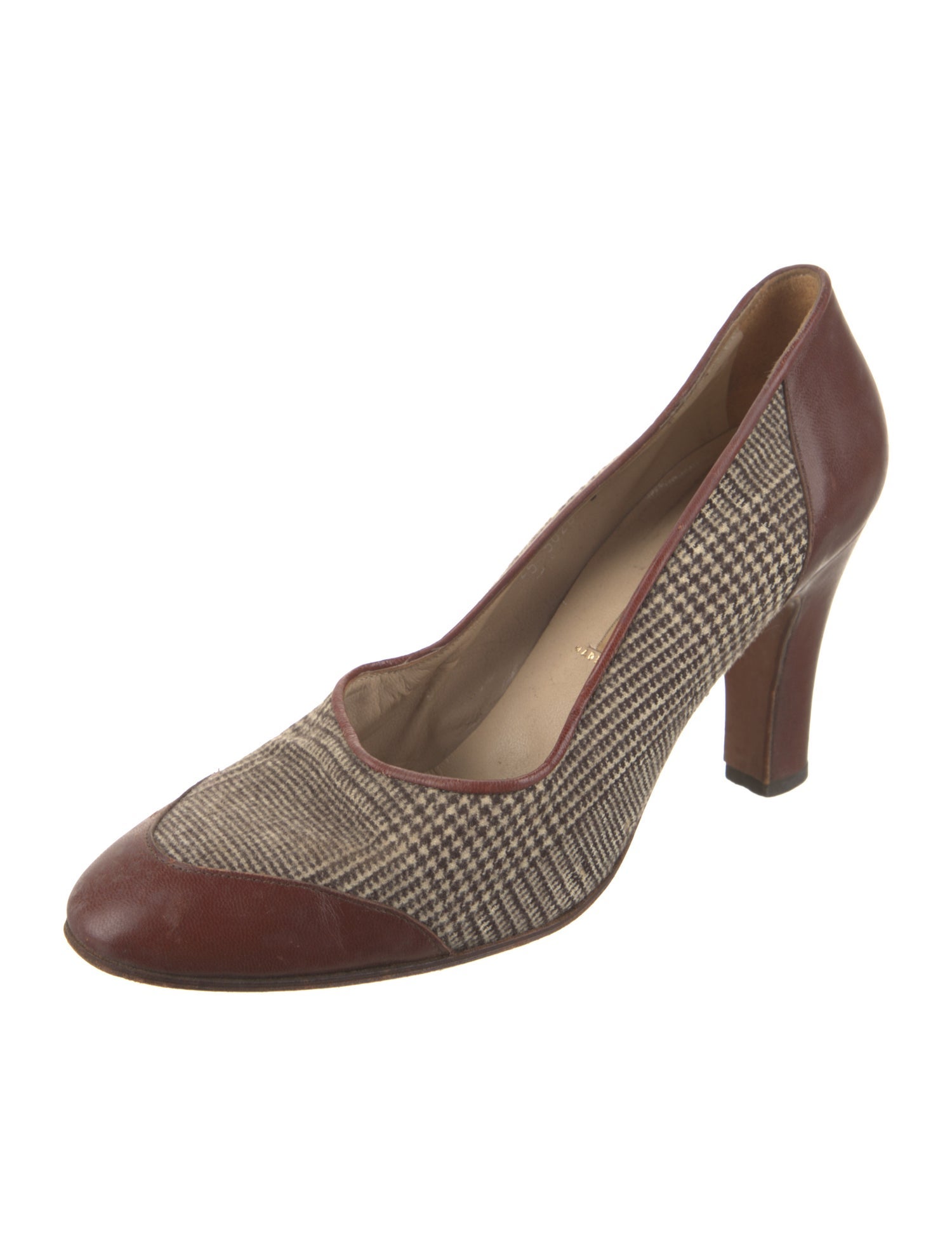 Manolo Blahnik Printed Pumps