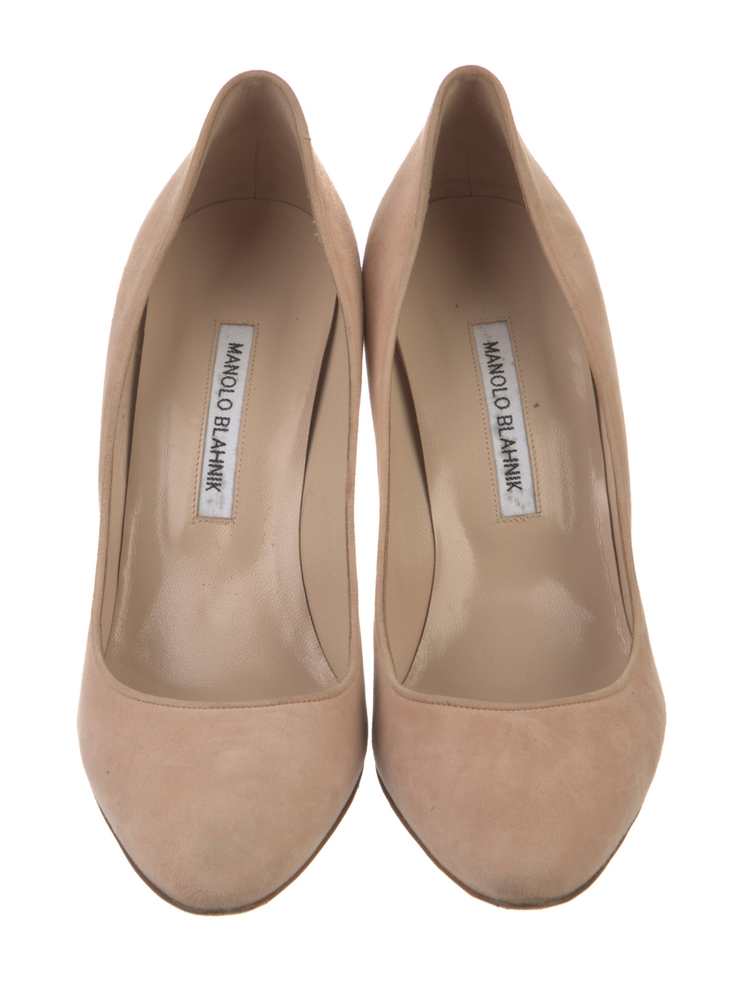 Manolo Blahnik Suede Pumps