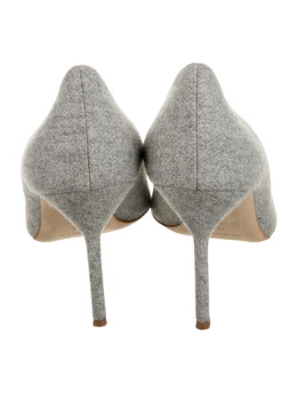 Manolo Blahnik Wool Pumps