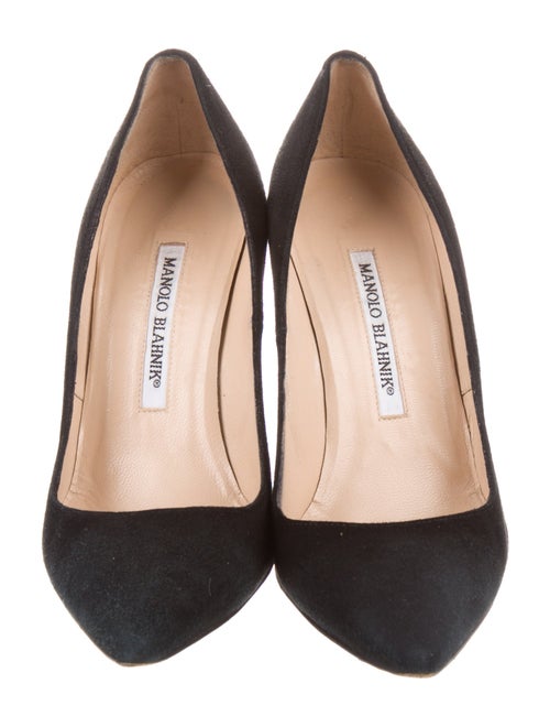 Manolo Blahnik Suede Pumps