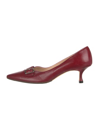 Manolo Blahnik Leather Pumps