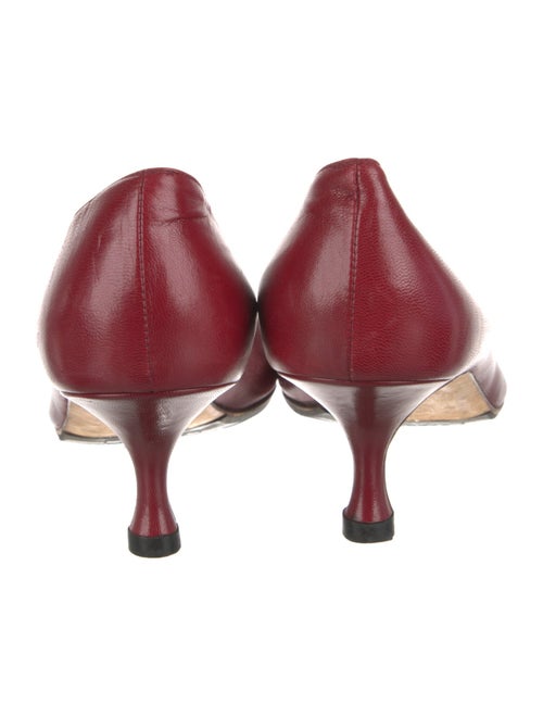Manolo Blahnik Leather Pumps