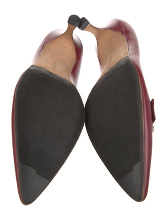 Manolo Blahnik Leather Pumps