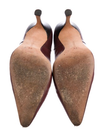 Manolo Blahnik Leather Pumps